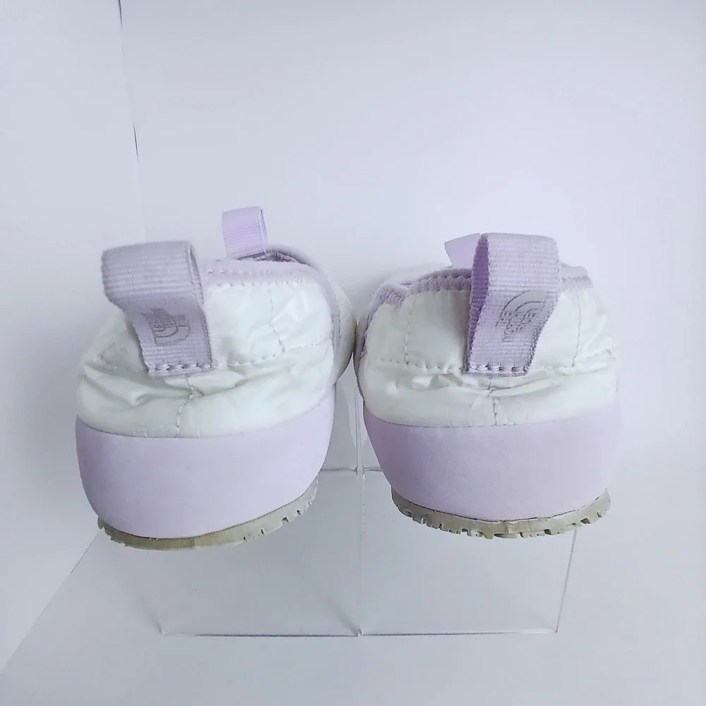 The North Face Thermoball Traction Mule II Kids 1 White Lavender Cabin Outdoor